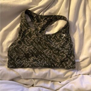 Gymshark Camo Sports Bra